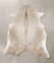 Champagne X-Large Brazilian Cowhide Rug 6'10