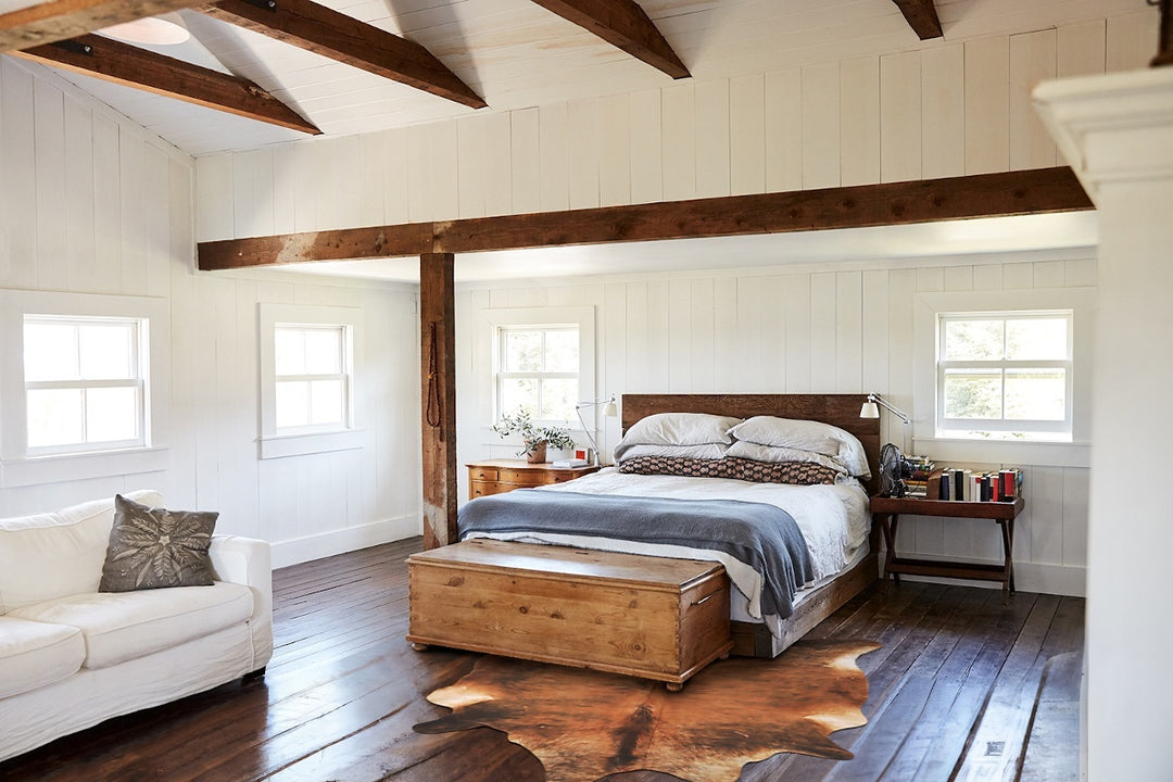 Medium Brindle X-Large Brazilian Cowhide Rug 6'11"H x 6'1"W #B16722 by