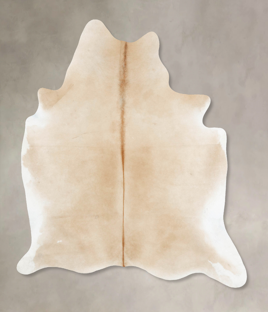 Palomino X-Large Brazilian Cowhide Rug 7'2"H x 5'11"W #B16723 by Hudson Hides
