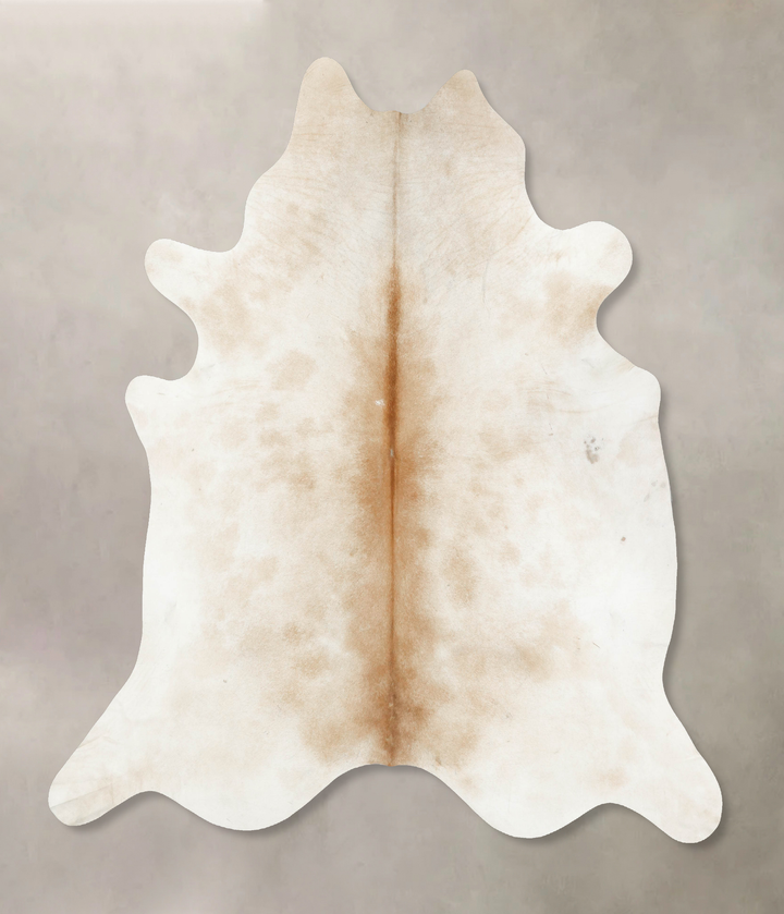 Light Caramel XX-Large Brazilian Cowhide Rug 8'5"H x 7'6"W #B16725 by Hudson Hides