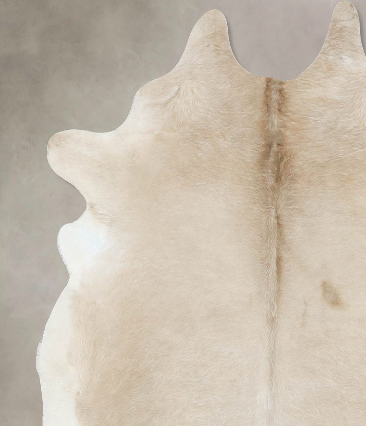 Taupe XX-Large Brazilian Cowhide Rug 8'6"H x 7'3"W #B16730 by Hudson Hides