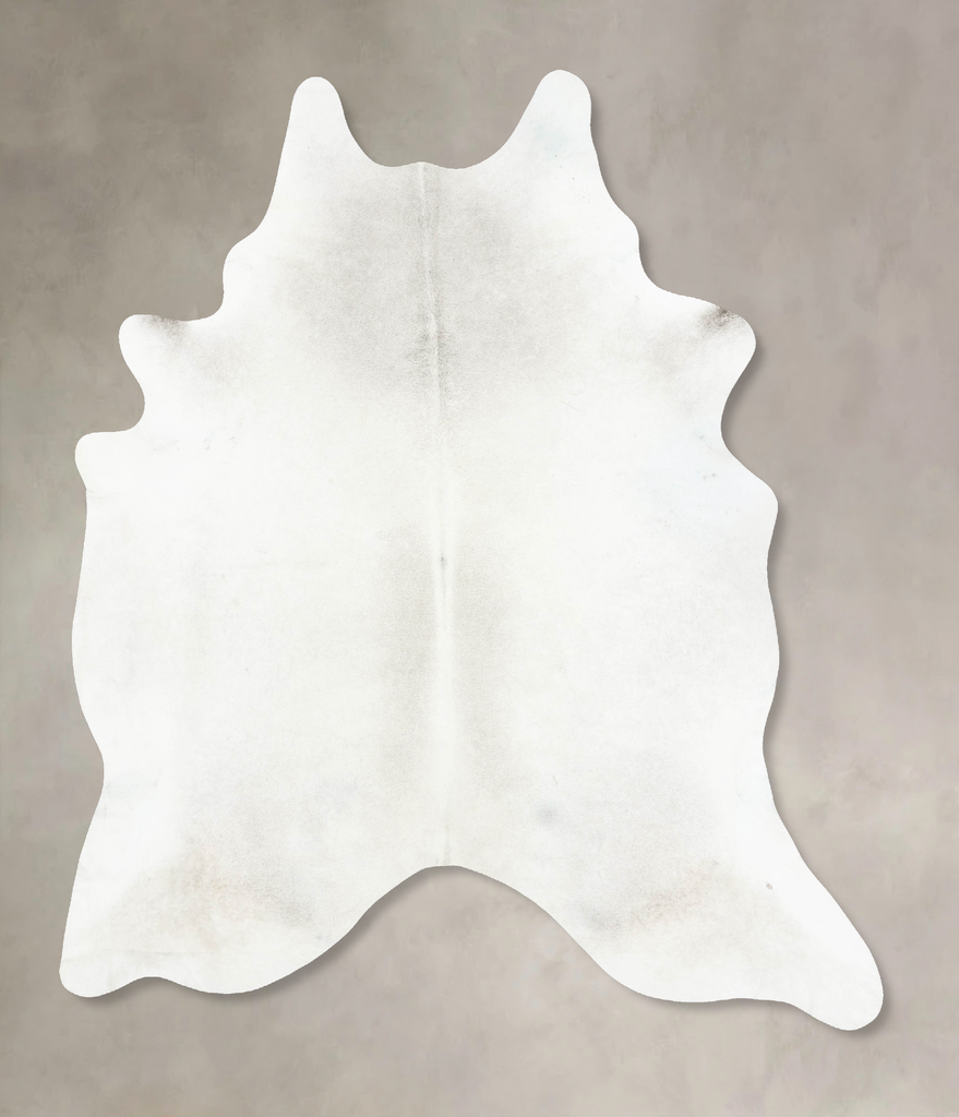 Light Grey XX-Large Brazilian Cowhide Rug 8'5"H x 6'8"W #B16735 by Hudson Hides