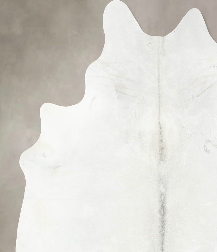 Light Grey XX-Large Brazilian Cowhide Rug 8'7"H x 7'1"W #B16740 by Hudson Hides