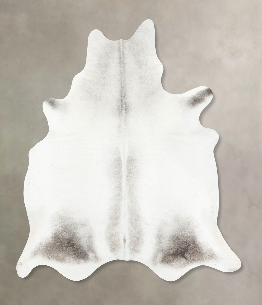 Light Grey XX-Large Brazilian Cowhide Rug 8'5"H x 7'3"W #B16755 by Hudson Hides