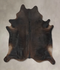 Chocolate XX-Large Brazilian Cowhide Rug 8'3