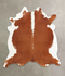 Hereford X-Large Brazilian Cowhide Rug 7'4