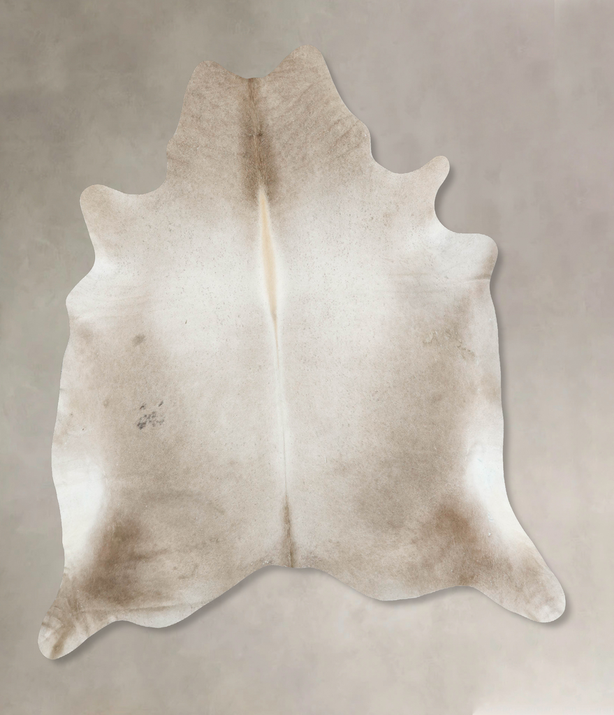 Taupe XX-Large Brazilian Cowhide Rug 7'11"H x 7'4"W #B16786 by Hudson Hides