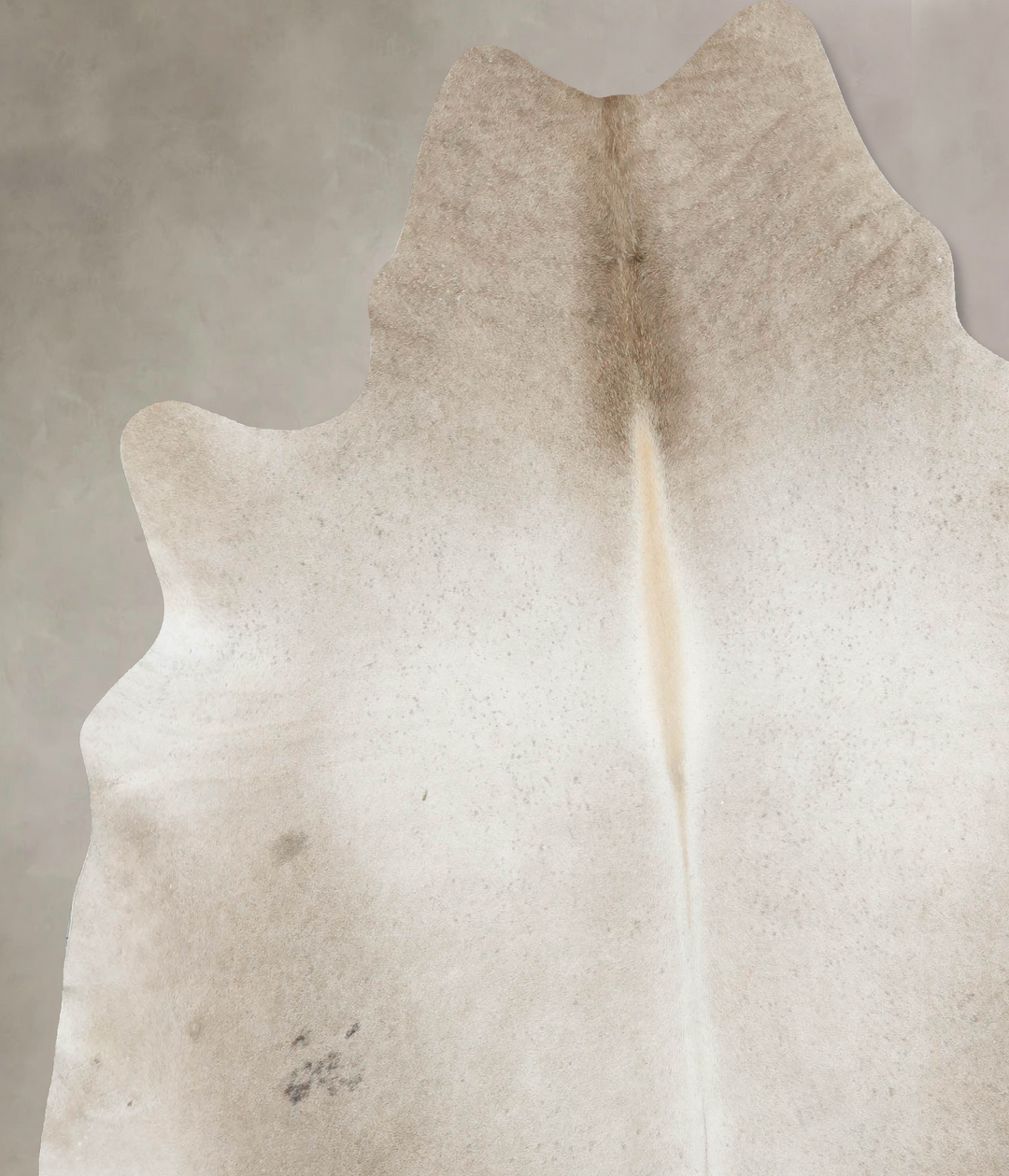 Taupe XX-Large Brazilian Cowhide Rug 7'11"H x 7'4"W #B16786 by Hudson 