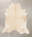 Palomino XX-Large Brazilian Cowhide Rug 8'1"H x 7'9"W #B16787 by Hudson Hides