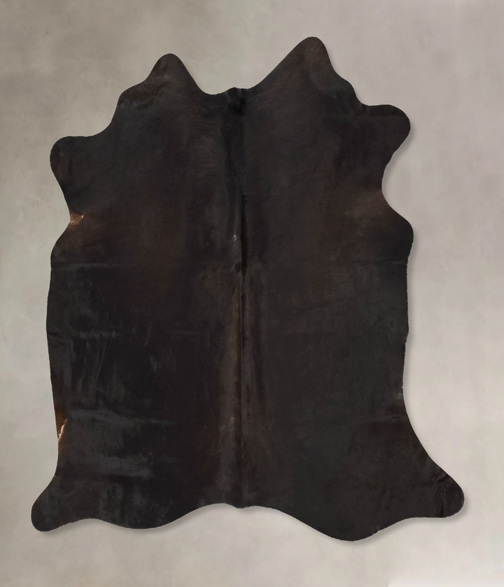 Chocolate Large Brazilian Cowhide Rug 6'3"H x 5'10"W #B16809 by Hudson Hides