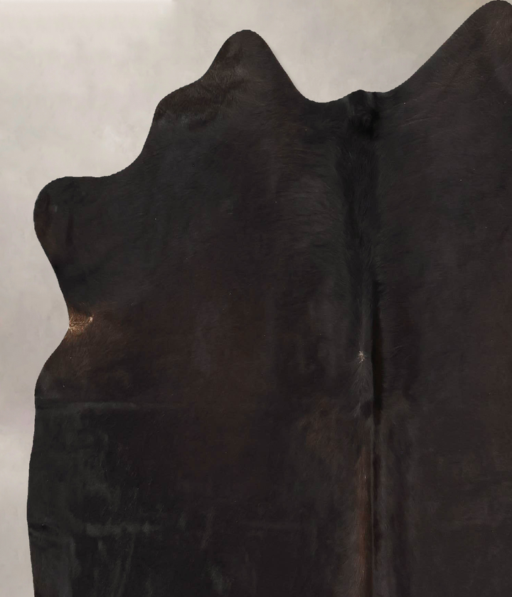 Chocolate Large Brazilian Cowhide Rug 6'3"H x 5'10"W #B16809 by Hudson Hides