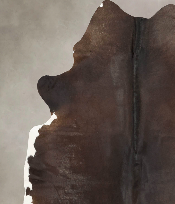 Chocolate X-Large Brazilian Cowhide Rug 7'4"H x 5'11"W #B16810 by Hudson Hides