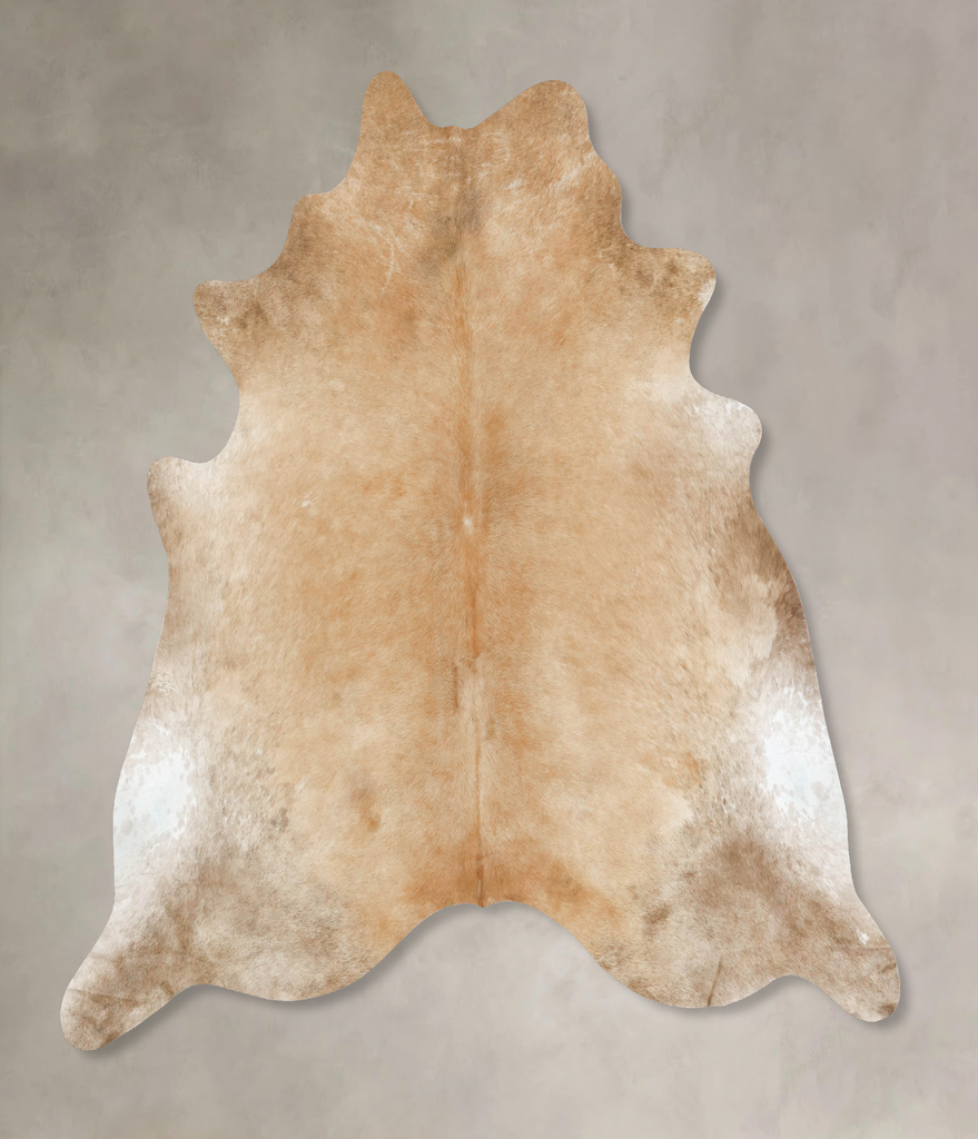 Palomino XX-Large Brazilian Cowhide Rug 7'7"H x 7'9"W #B16832 by Hudson Hides