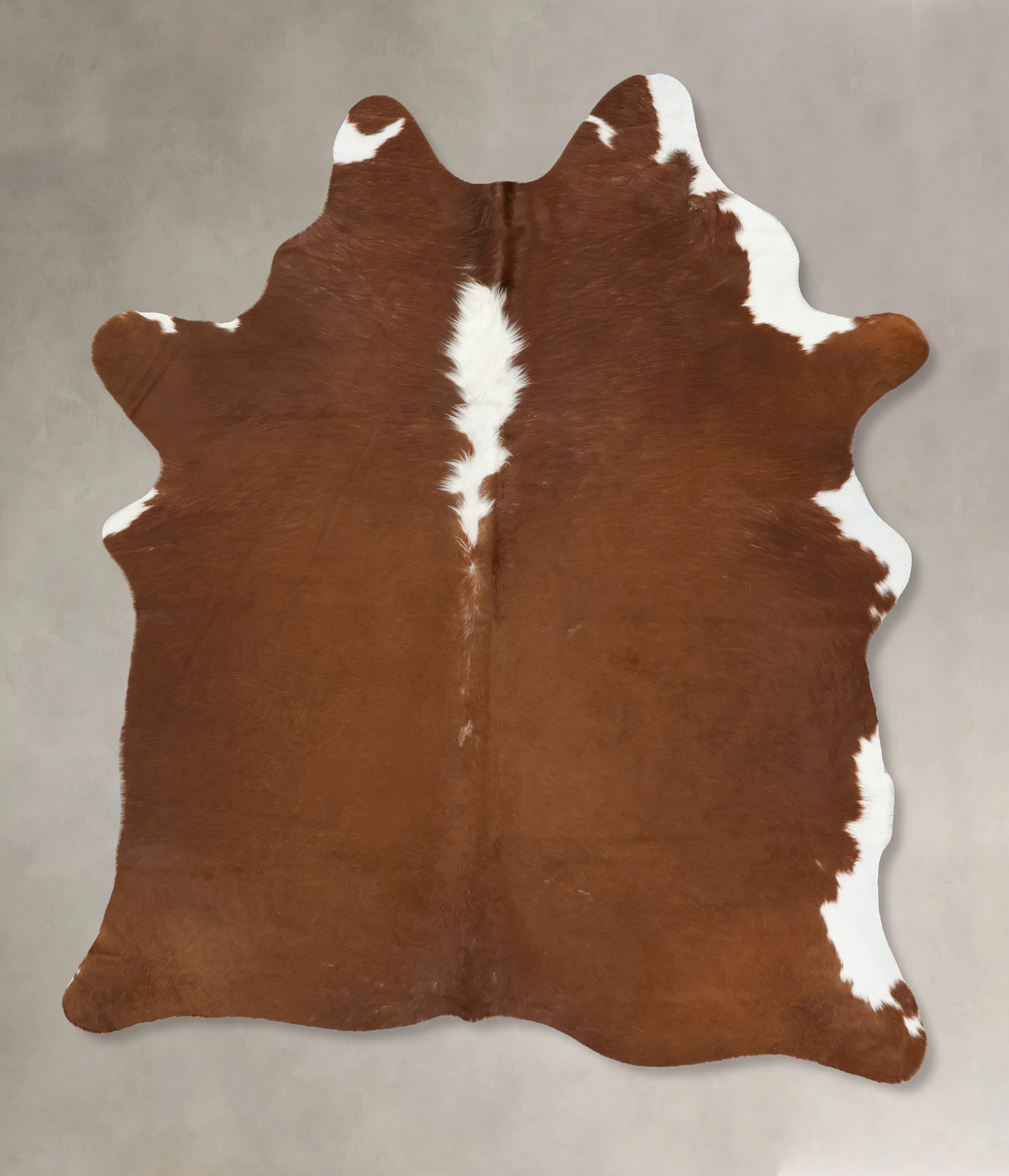Hereford X-Large Brazilian Cowhide Rug 7'9"H x 5'9"W #B16841 by Hudson