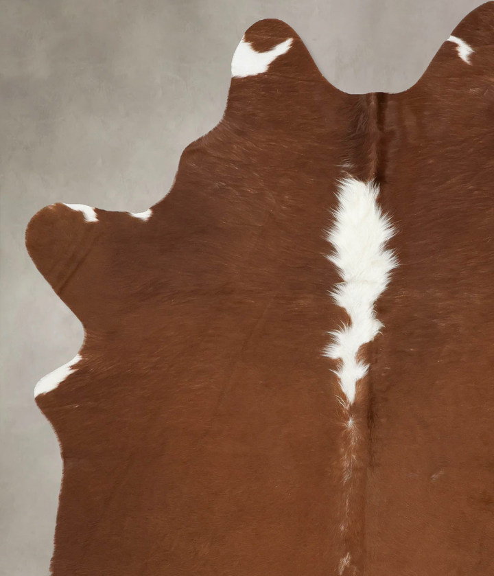 Hereford X-Large Brazilian Cowhide Rug 7'9"H x 5'9"W #B16841 by Hudson Hides