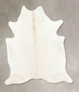 Ivory with Beige XX-Large Brazilian Cowhide Rug 8'0"H x 6'5"W #B16844 by Hudson Hides