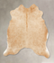 Beige X-Large Brazilian Cowhide Rug 6'9