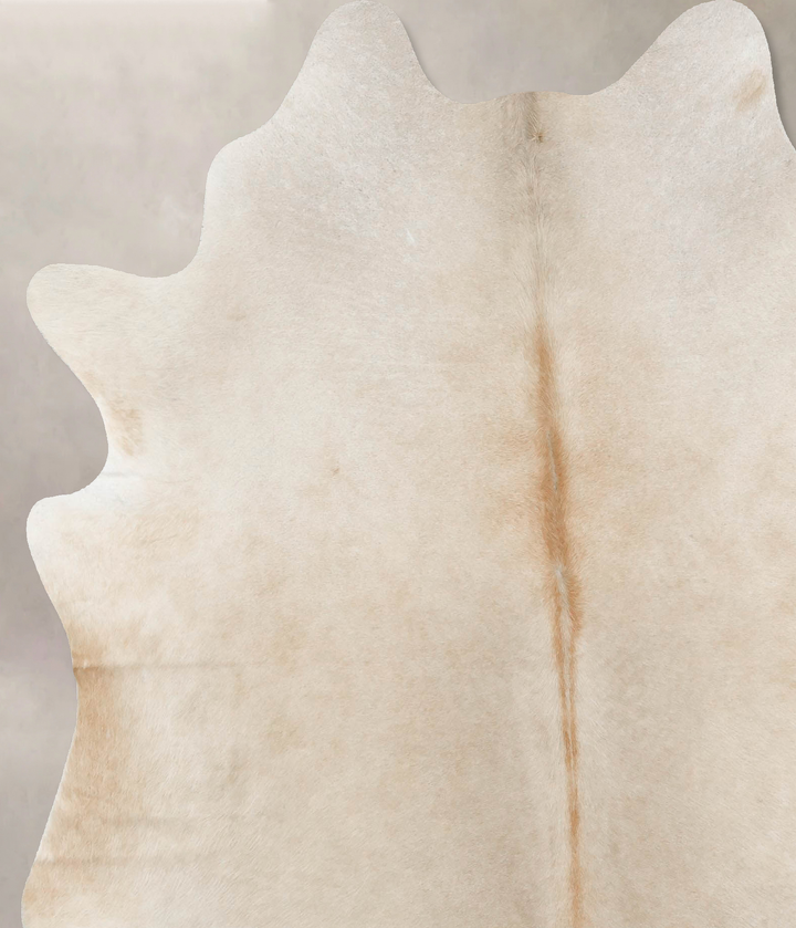 Taupe X-Large Brazilian Cowhide Rug 7'3"H x 6'2"W #B16871 by Hudson Hides