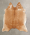 Beige Large Brazilian Cowhide Rug 5'9