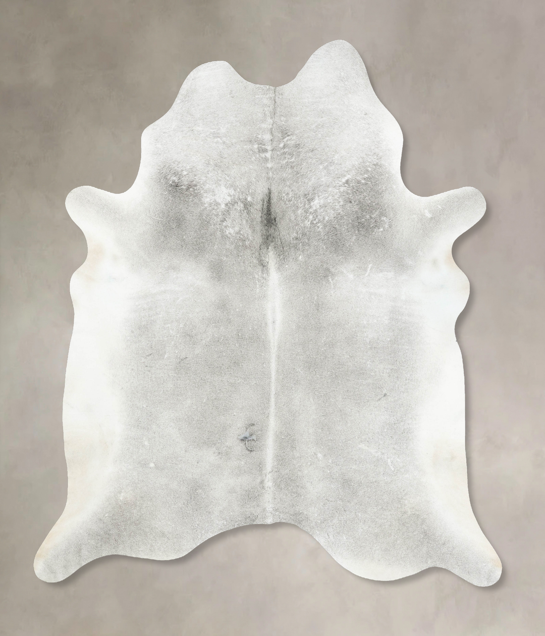 Medium Grey XX-Large Brazilian Cowhide Rug 8'5"H x 7'3"W #B16904 by Hu