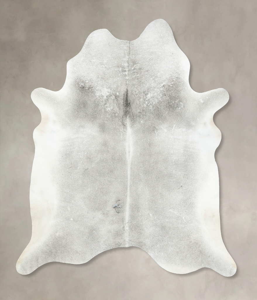 Medium Grey XX-Large Brazilian Cowhide Rug 8'5"H x 7'3"W #B16904 by Hudson Hides