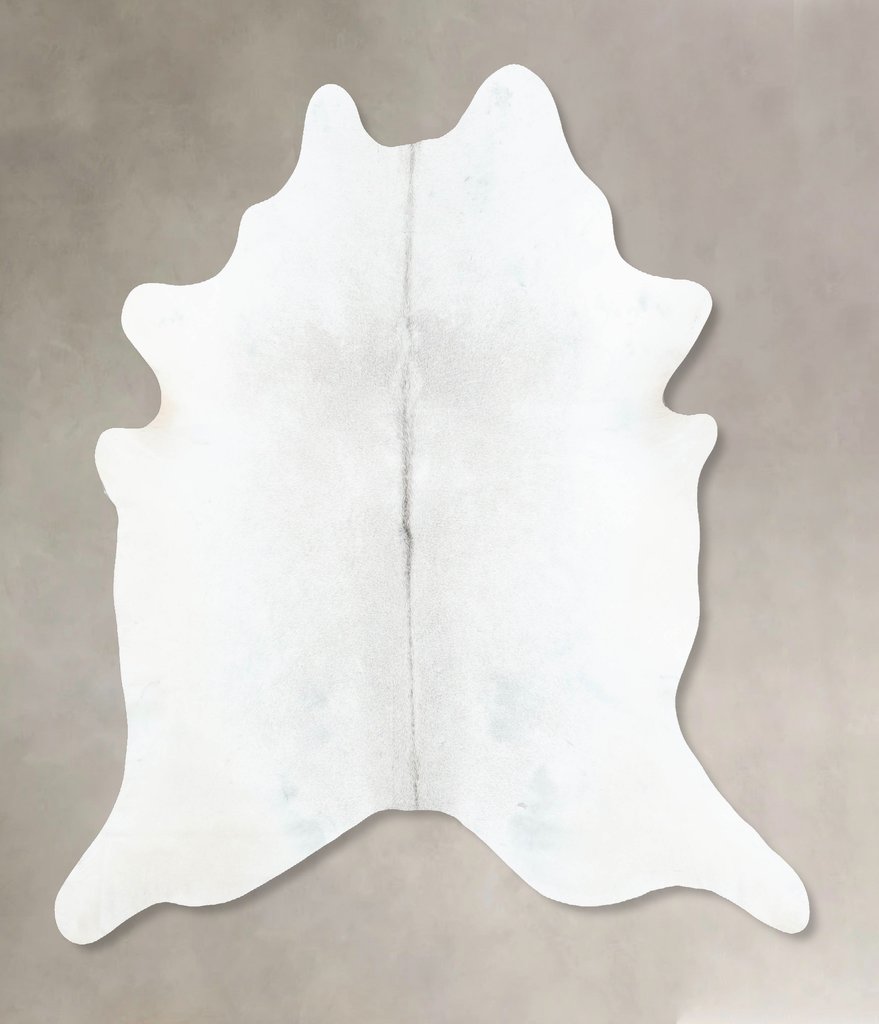Light Grey XX-Large Brazilian Cowhide Rug 7'6"H x 7'1"W #B16917 by Hudson Hides