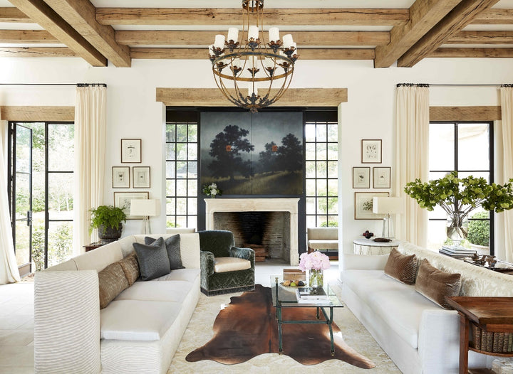 Chocolate XX-Large Brazilian Cowhide Rug 8'2"H x 7'3"W #B16939 by Hudson Hides
