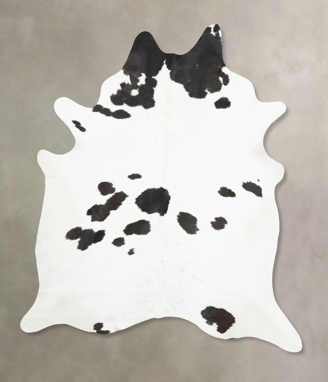 Black and White XX-Large Brazilian Cowhide Rug 8'3"H x 6'9"W #B16947 b