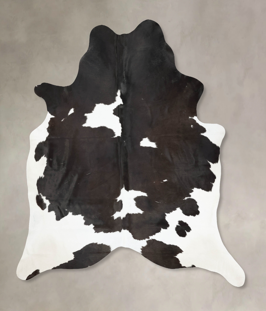 Black and White XX-Large Brazilian Cowhide Rug 9'0"H x 7'6"W #B16979 b