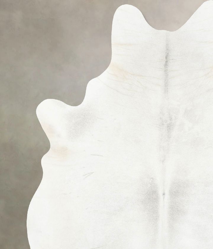 Light Grey XX-Large Brazilian Cowhide Rug 8'0"H x 6'3"W #B16981 by Hudson Hides
