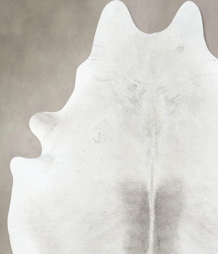 Medium Grey XX-Large Brazilian Cowhide Rug 8'8"H x 6'11"W #B17010 by Hudson Hides