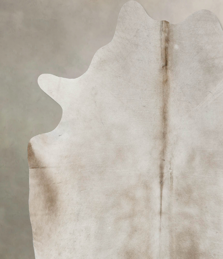 Taupe X-Large Brazilian Cowhide Rug 7'4"H x 6'9"W #B17018 by Hudson Hides