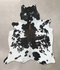 Chocolate and White X-Large Brazilian Cowhide Rug 7'6