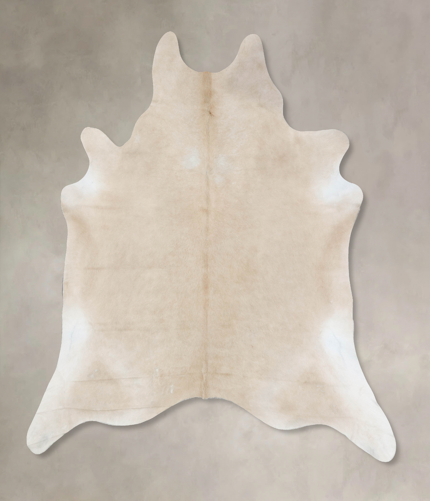 Palomino XX-Large Brazilian Cowhide Rug 8'10"H x 7'10"W #B17059 by Hudson Hides