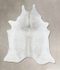 Light Grey XX-Large Brazilian Cowhide Rug 9'5