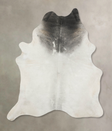 Medium Grey XX-Large Brazilian Cowhide Rug 9'4"H x 7'7"W #B17076 by Hudson Hides