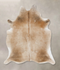 Light Caramel XX-Large Brazilian Cowhide Rug 7'10