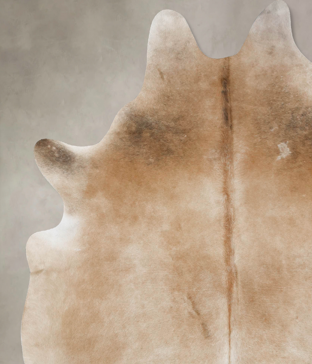 Light Caramel XX-Large Brazilian Cowhide Rug 7'10"H x 6'6"W #B17079 by