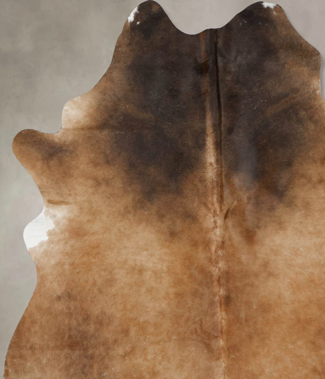 Warm Caramel XX-Large Brazilian Cowhide Rug 8'6"H x 6'8"W #B17082 by H