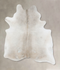 Ivory with Beige XX-Large Brazilian Cowhide Rug 8'11