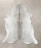 Medium Grey X-Large Brazilian Cowhide Rug 7'7