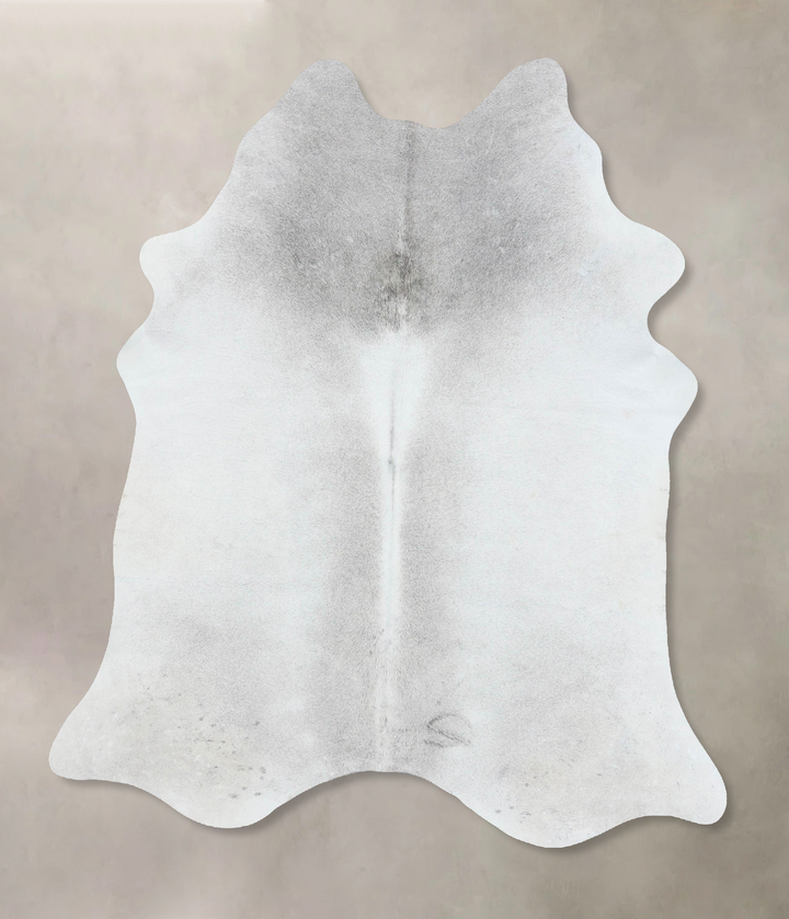 Medium Grey X-Large Brazilian Cowhide Rug 7'3"H x 5'9"W #B17103 by Hudson Hides