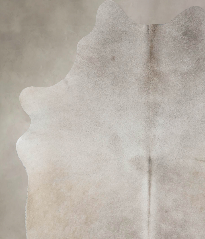 Medium Grey Large Brazilian Cowhide Rug 6'11"H x 5'8"W #B17105 by Hudson Hides