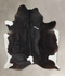 Black and White XX-Large Brazilian Cowhide Rug 8'8