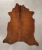 Medium Brindle X-Large Brazilian Cowhide Rug 6'7