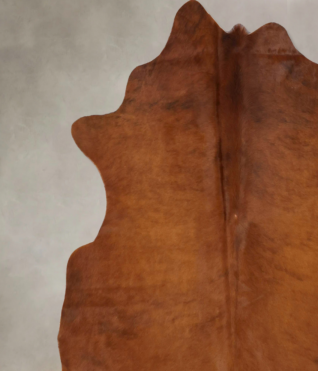 Medium Brindle X-Large Brazilian Cowhide Rug 6'7"H x 6'8"W #B17121 by 