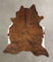 Medium Brindle X-Large Brazilian Cowhide Rug 7'4