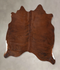 Medium Brindle Large Brazilian Cowhide Rug 5'1