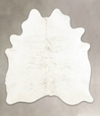 Grey Brindle X-Large Brazilian Cowhide Rug 7'5"H x 6'7"W #B1716 by Hudson Hides