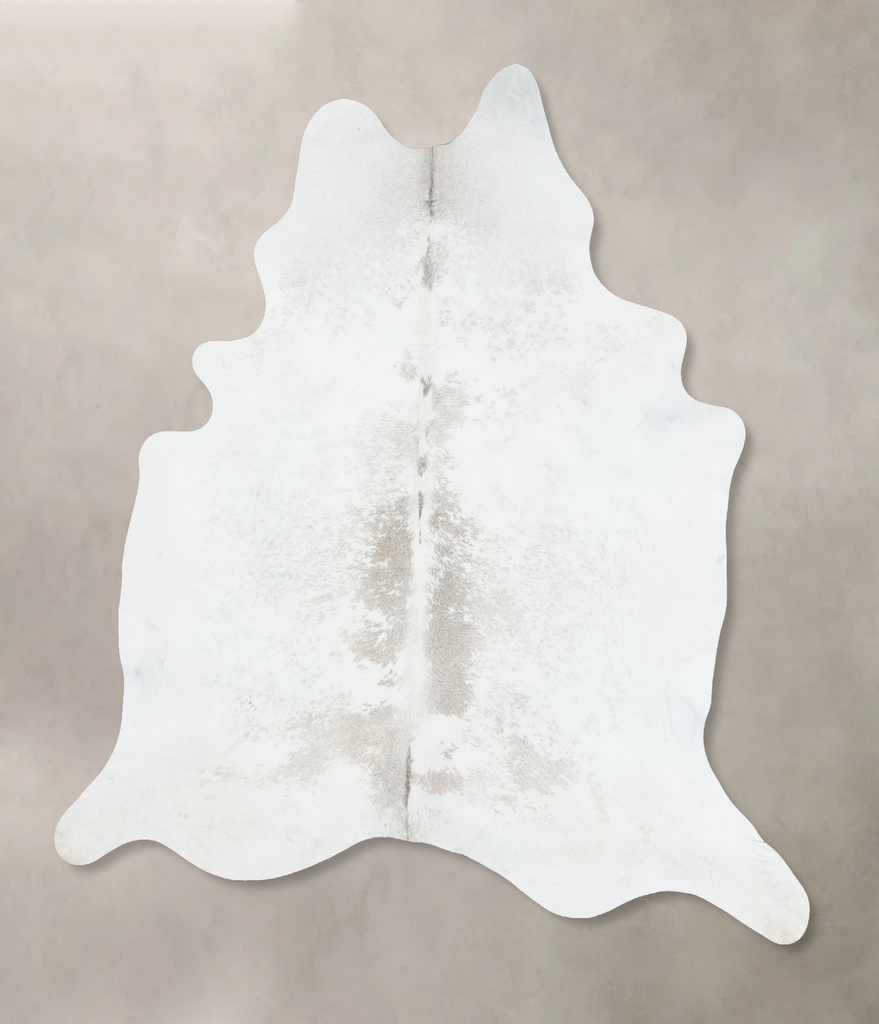 Light Grey XX-Large Brazilian Cowhide Rug 8'3"H x 6'9"W #B17164 by Hudson Hides